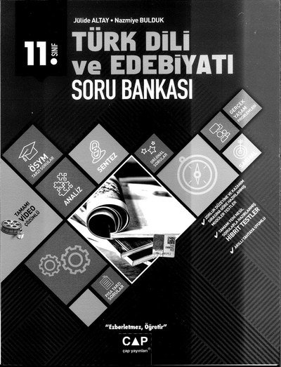 TÜRK DİLİ VE EDEBİYATI SORU BANKASI
