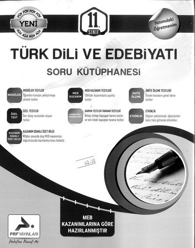 TÜRK DİLİ VE EDEBİYATI SORU KÜTÜPHANESİ Vivo Fotokopi Merkezi