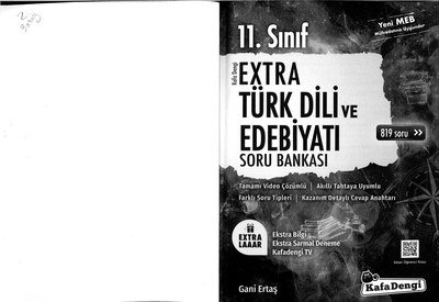 EXTRA TÜRK DİLİ VE EDEBİYATI SORU BANKASI Vivo Fotokopi Merkezi