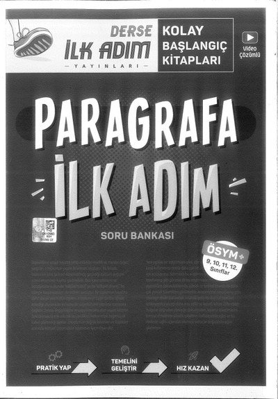 PARAGRAFA İLK ADIM SORU BANKASI