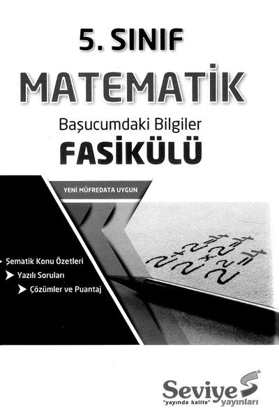 MATEMATİK BAŞUCUMDAKİ BİLGİLER FASİKÜLÜ Vivo Fotokopi Merkezi