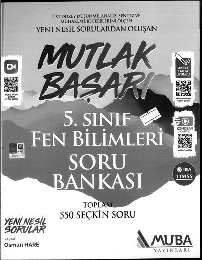 MUTLAK BAŞARI FEN BİLİMLERİ SORU BANKASI
