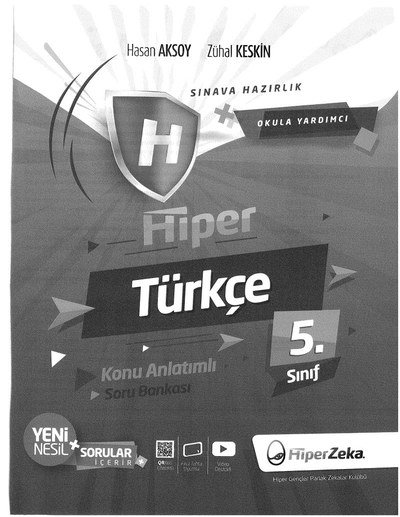 HİPER TÜRKÇE KONU ANLATIMLI SORU BANKASI