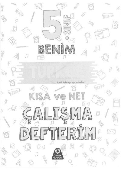 BENİM TÜRKÇE KISA VE NET ÇALIŞMA DEFTERİM Vivo Fotokopi Merkezi