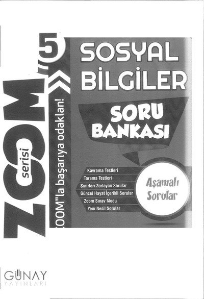 SOSYAL BİLGİLER SORU BANKASI
