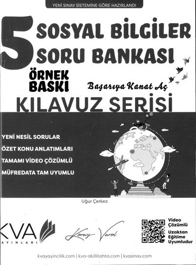 SOSYAL BİLGİLER SORU BANKASI KILAVUZ SERİSİ Vivo Fotokopi Merkezi