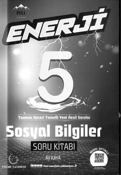 ENERJİ SOSYAL BİLGİLER SORU KİTABI Vivo Fotokopi Merkezi