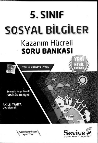 SOSYAL BİLGİLER KAZANIM HÜCRELİ SORU BANKASI Vivo Fotokopi Merkezi