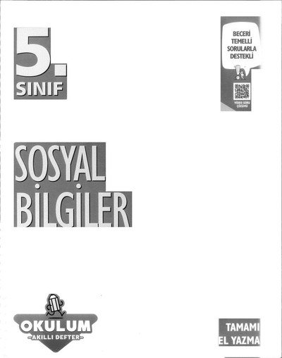 SOSYAL BİLGİLER OKULUM AKILLI DEFTER Vivo Fotokopi Merkezi