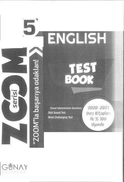 ENGLISH TEST BOOK Vivo Fotokopi Merkezi