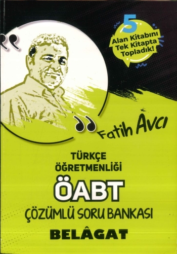 BELAGAT TAMAMI ÇÖZÜMLÜ SORU BANKASI (FATİH AVCI) Vivo Fotokopi Merkezi