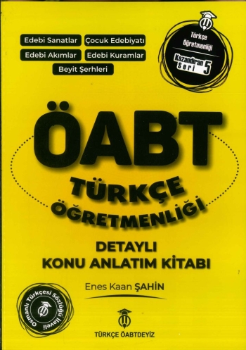 ENES KAAN ŞAHİN DETAYLI KONU ANLATIM KİTABI