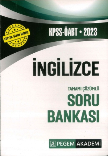 İNGİLİZCE TAMAMI ÇÖZÜMLÜ SORU BANKASI Vivo Fotokopi Merkezi