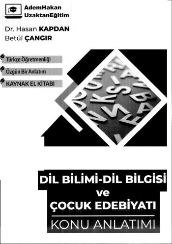 DİL BİLİMİ-DİL BİLGİSİ VE ÇOCUK EDEBİYATI KONU ANLATIMI Vivo Fotokopi Merkezi