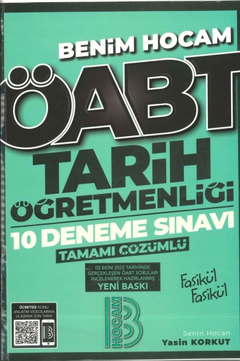 TARİH ÖĞRETMENLİĞİ 10 DENEME SINAVI ÇÖZÜMLÜ Vivo Fotokopi Merkezi