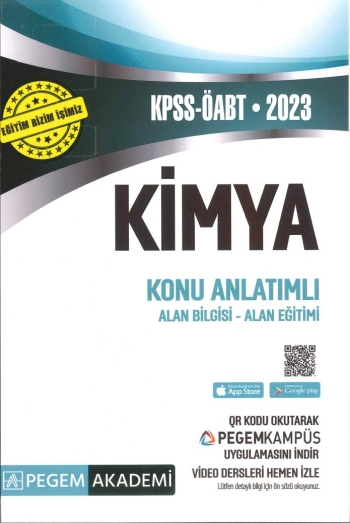 KİMYA KONU ANLATIMLI ALAN BİLGİSİ ALAN EĞİTİMİ Vivo Fotokopi Merkezi