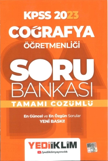 COĞRAFYA ÖĞRETMENLİĞİ SORU BANKASI TAMAMI ÇÖZÜMLÜ Vivo Fotokopi Merkezi