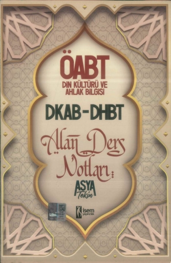 ALAN DERS NOTLARI ASYA TEKİN Vivo Fotokopi Merkezi