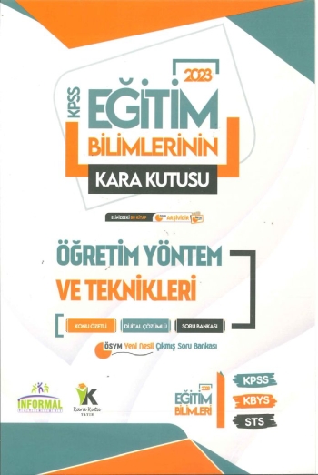 KARA KUTU ÖĞRETİM YÖNTEM VE TEKNİKLERİ KONU ÖZETLİ SORU BANKASI Vivo Fotokopi Merkezi