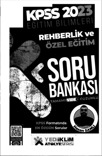 ATÖLYE SERİSİ REHBERLİK VE ÖZEL EĞİTİM SORU BANKASI