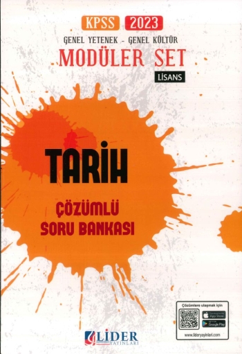 TARİH MODÜLER ÇÖZÜMLÜ SORU BANKASI Vivo Fotokopi Merkezi