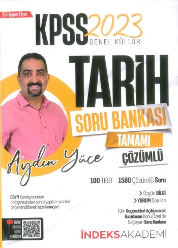 TARİH TAMAMI ÇÖZÜMLÜ SORU BANKASI 1580 SORU Vivo Fotokopi Merkezi