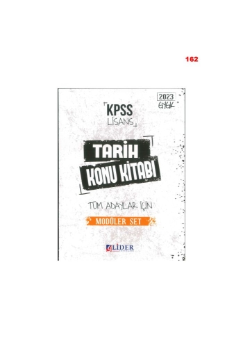 TARİH KONU KİTABI MODÜLER SET Vivo Fotokopi Merkezi