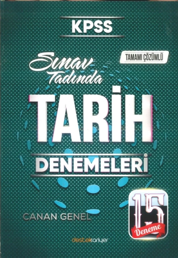 SINAV TADINDA TARİH 15 DENEME ÇÖZÜMLÜ