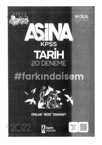 TARİH 20 DENEME (ONLAR BİZE EMANET)