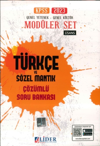 TÜRKÇE VE SÖZEL MANTIK ÇÖZÜMLÜ SORU BANKASI Vivo Fotokopi Merkezi
