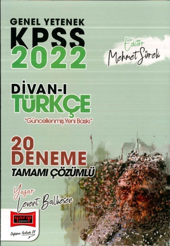 DİVAN-I TÜRKÇE 20 DENEME ÇÖZÜMLÜ