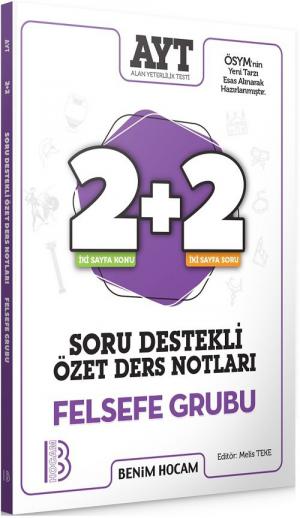 AYT Felsefe Grubu 2+2 Soru Destekli Özet Ders Notları Vivo Fotokopi Merkezi