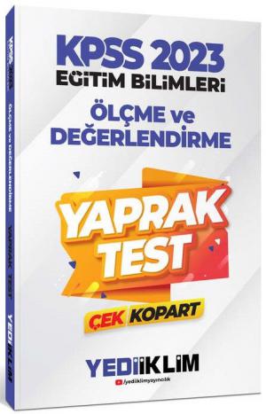 Ölçme ve Değerlendirme Yaprak Test Çek Kopart