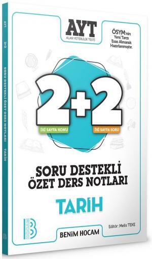 AYT Tarih 2+2 Soru Destekli Özet Ders Notları Vivo Fotokopi Merkezi