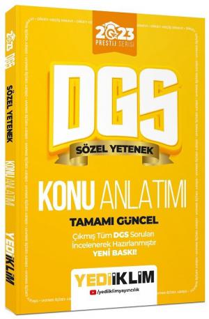 Dgs Sözel Yetenek Konu Anlatımı Prestij Serisi