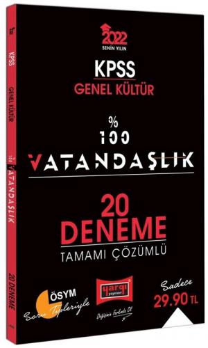 %100 VATANDAŞLIK 20 ÇÖZÜMLÜ DENEME Vivo Fotokopi Merkezi