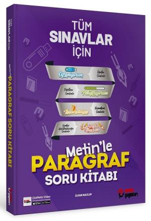 TYT AYT Tüm Sınavlar İçin Metin'le Paragraf Soru Kitabı Vivo Fotokopi Merkezi