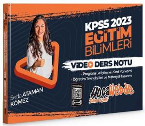 Program Geliştirme Sınıf Yönetimi Öğretim Teknolojileri ve Materyal Tasarımı Video Ders Notları