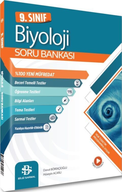 9. Sınıf Biyoloji Soru Bankası Bilgi Sarmal Yayınları Vivo Fotokopi Merkezi