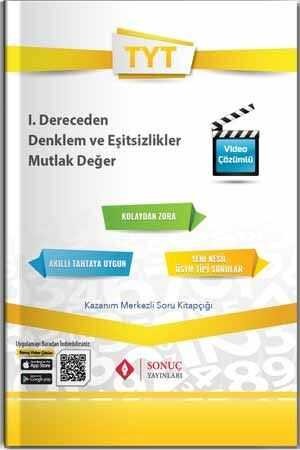 TYT 1. Dereceden Denklem ve Eşitsizlikler Mutlak Değer Sonuç Yayınları Vivo Fotokopi Merkezi