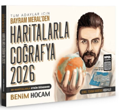 2026 Tüm Adaylar İçin Haritalarla Coğrafya Konu Anlatımı Benim Hocam Yayınları Vivo Fotokopi Merkezi