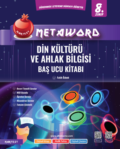 8. Sınıf Metaword Din Kültürü Ve Ahlak Bilgisi Nartest Yayınları Vivo Fotokopi Merkezi