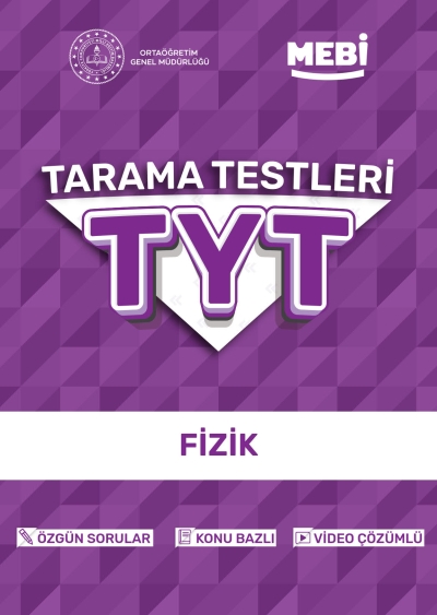 TYT Tarama Testleri Fizik MEBİ OGM Vivo Fotokopi Merkezi