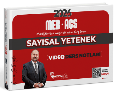 2026 MEB-AGS Sayısal Yetenek Video Ders Notları Güven Göllüoğlu Hoca Kafası Yayınları Vivo Fotokopi Merkezi