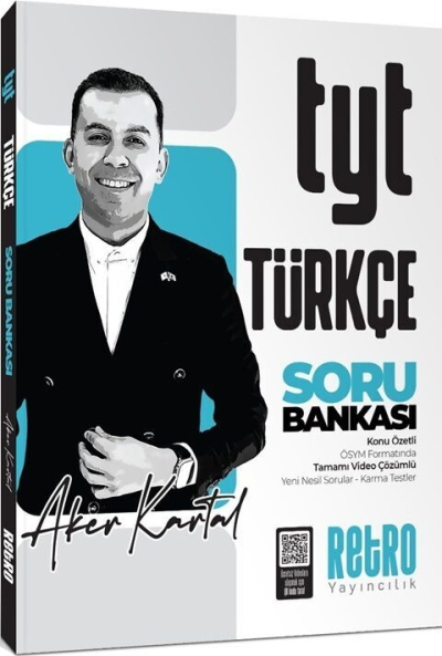 2026 Model TYT Aker Kartal Türkçe Soru Bankası Retro Yayın Vivo Fotokopi Merkezi