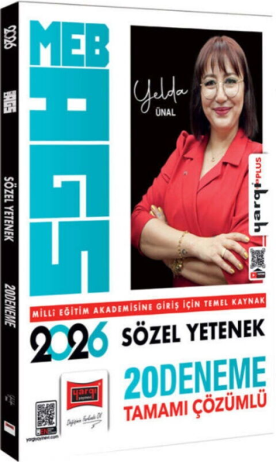 MEB-AGS Sözel Yetenek 20 Deneme Çözümlü - Yelda Ünal Yargı Yayınları Vivo Fotokopi Merkezi