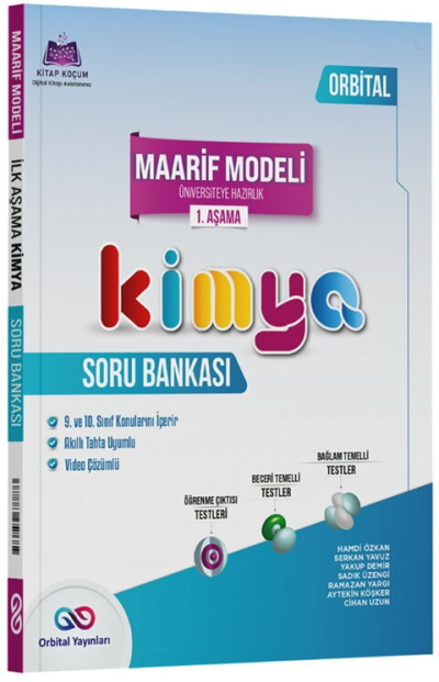TYT Kimya Maarif Modeli 1. Aşama Soru Bankası Orbital Yayınları Vivo Fotokopi Merkezi