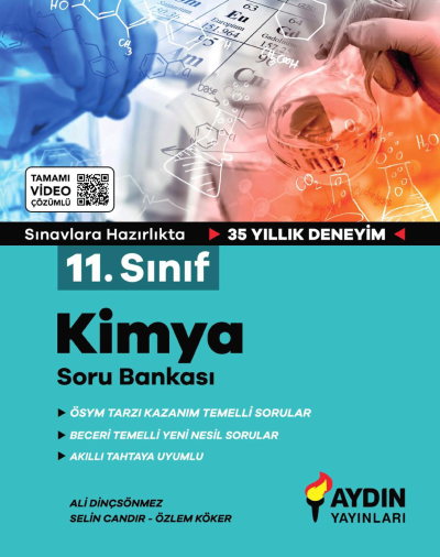 11. Sınıf Kimya Tamamı Video Çözümlü Soru Bankası Aydın Yayınları Vivo Fotokopi Merkezi