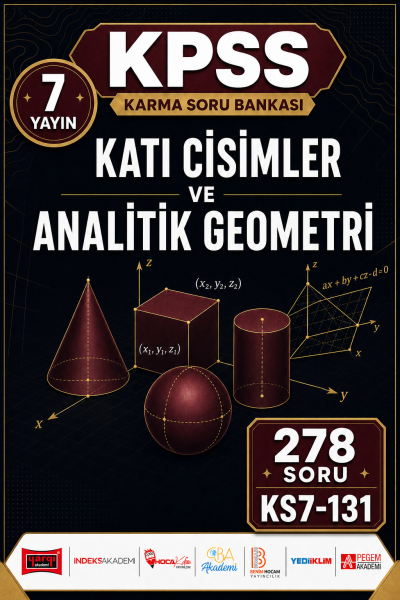 Katı Cisimler ve Analitik Geometri 7 Yayın 278 Soru Vivo Fotokopi Merkezi