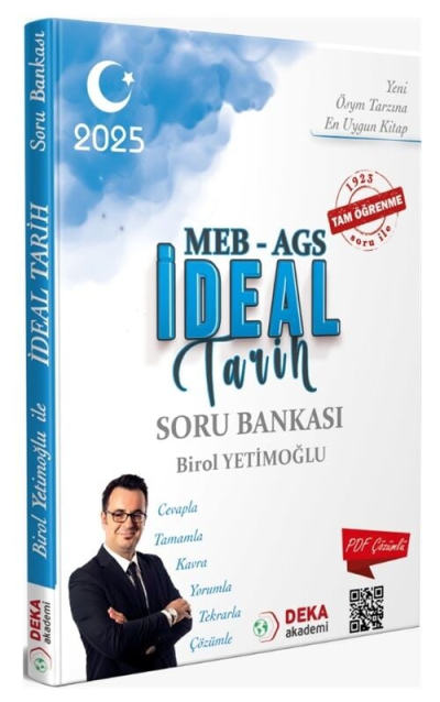 2025 MEB-AGS İdeal Tarih Soru Bankası Çözümlü Deka Akademi Yayınları Vivo Fotokopi Merkezi